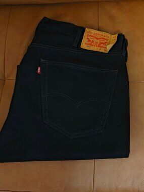 🖤 Levi’s 501 Original Fit Jeans – Black – Button Fly – W40 L32
